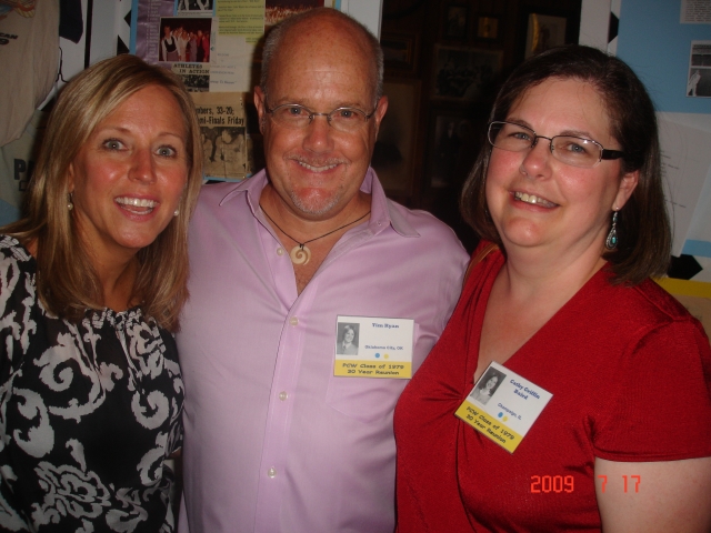 Mindy Dunkin Fuzzell, Tim Ryan and Cathy Griffin Baird