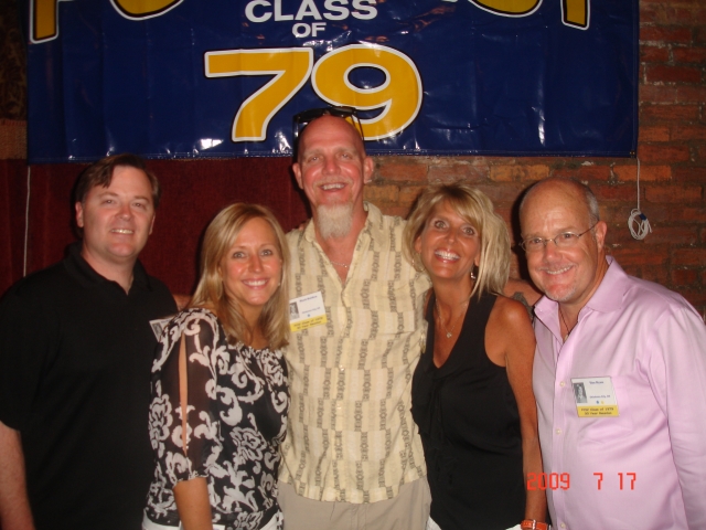 Mike McGinnis, Mindy Dunkin Fuzzell, Mark Holden, Laura Perelman Wall and Tim Ryan (We were all in Mrs. Gardners Kindergarten class.)Mark and Laura were the King and Queen of the class. :)